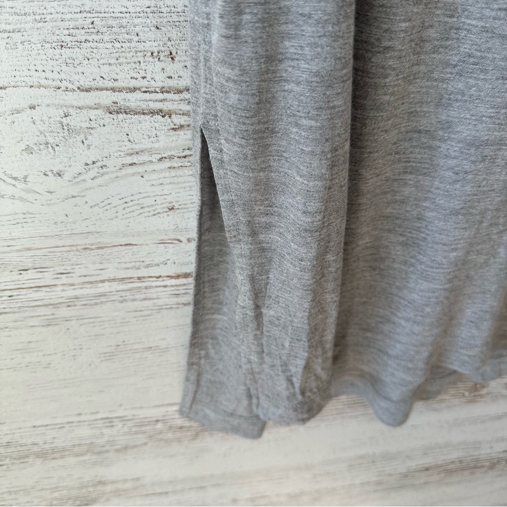 *3/$20* MADEWELL Scoop Neck Semi-sheer Slouchy Tee Minimalist Capsule Wardrobe M - Picture 3 of 4